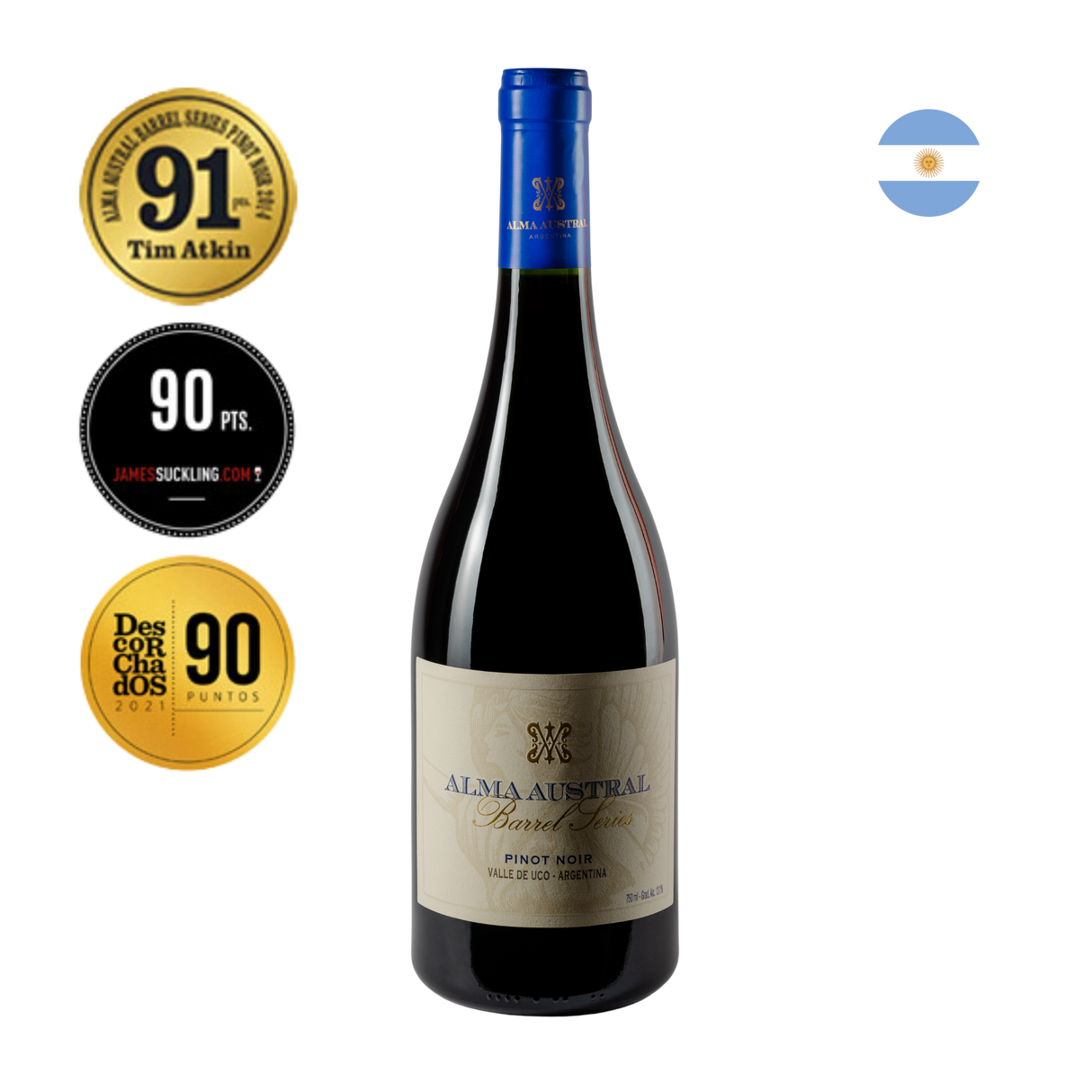 Alma Austral Vinho Pinot Noir Barrel Series