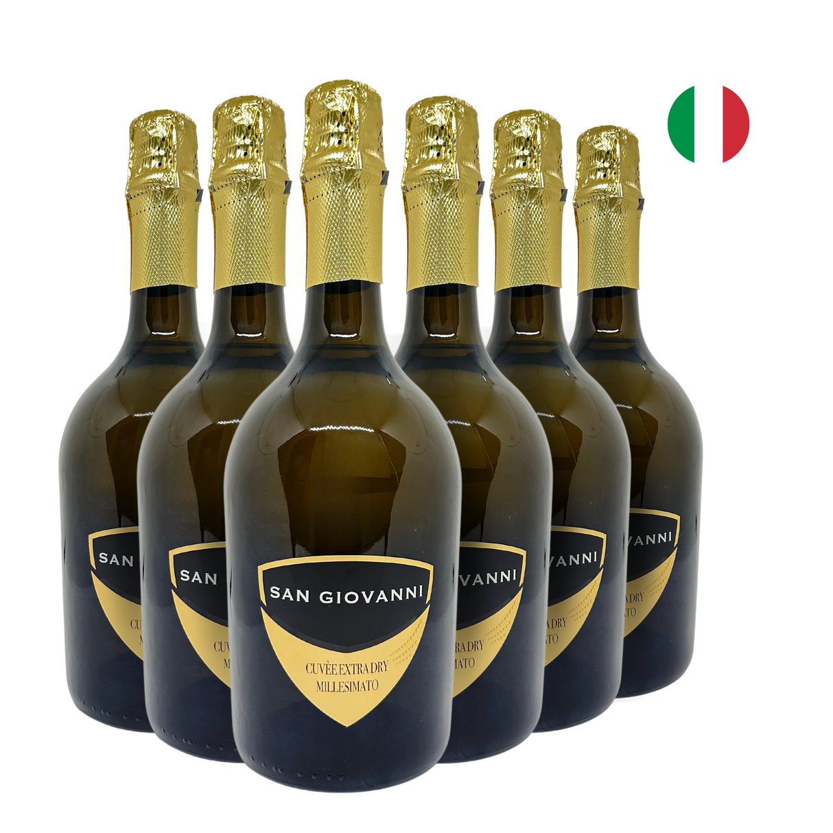 Kit 6 San Giovanni Espumante Cuvée Extra Dry Millesimato