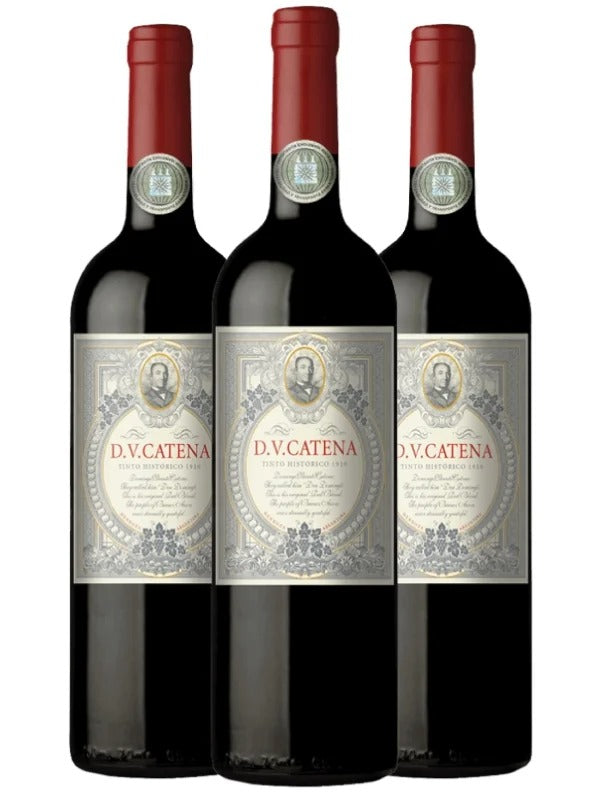 Kit 3 Garrafas Vinho Tinto DV Catena Tinto Histórico 750 mL.